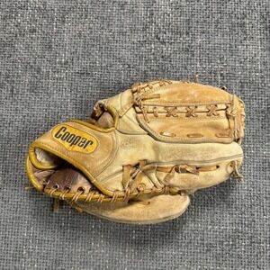 Cooper Black Diamond 240 Baseball Glove Right Hand Throw Tan Leather 11" Vintage